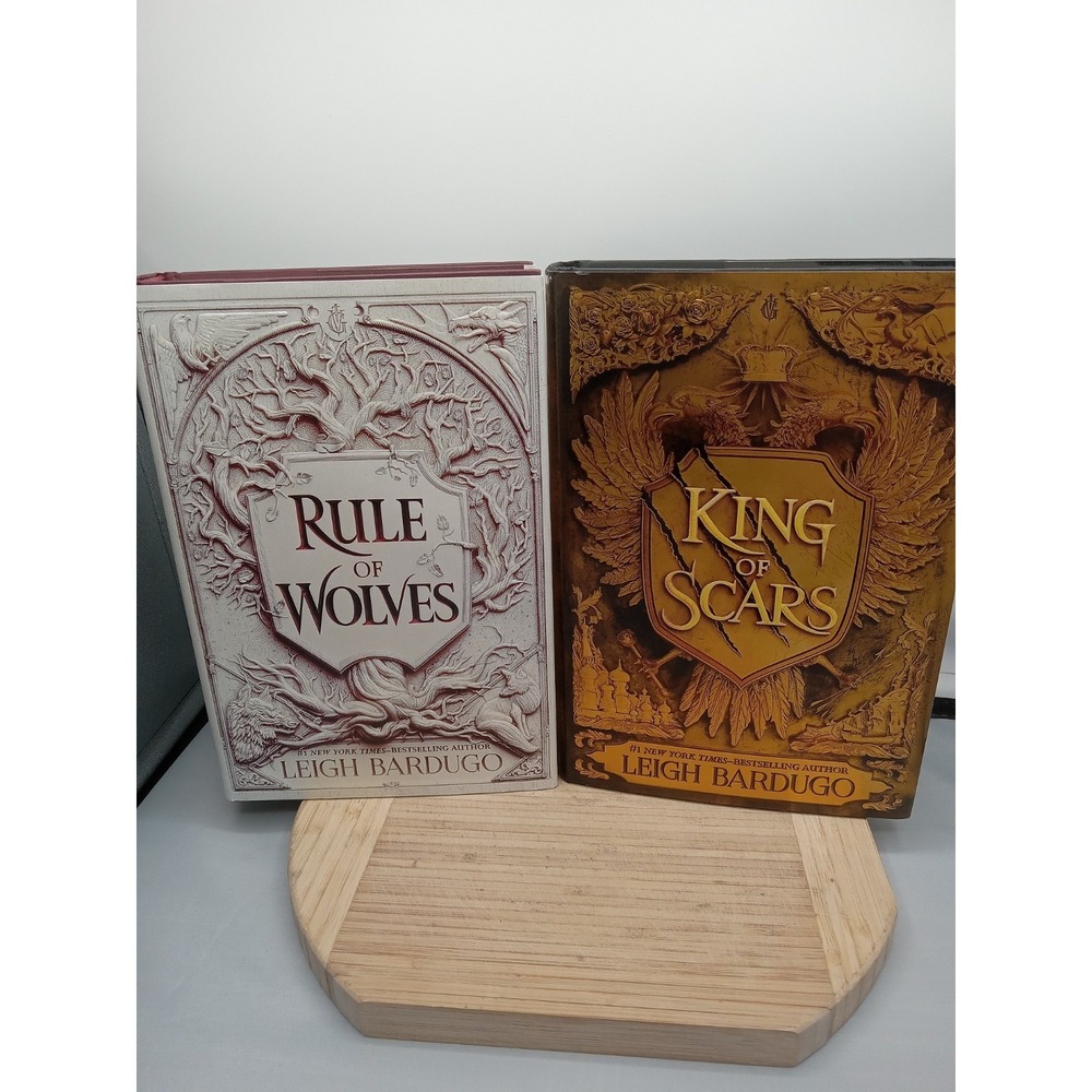 Leigh Bardugo King of Scars & Rule of Wolves Hardcover 2 Book Set Grishaverse